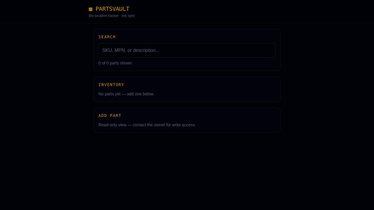 parts-bin-locator